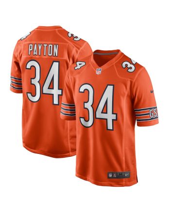 Walter Payton 34 Chicago Bears Men Retired Jersey - Orange