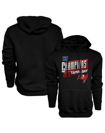 Tampa Bay Buccaneers 2022 NFC Conference Champions Kick Hoodie - Black