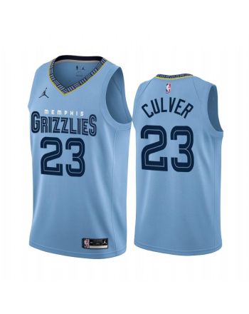 Memphis Grizzlies Jarrett Culver 23 2022-23 Statement Edition Blue Jersey - Men Jersey