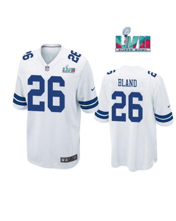 Daron Bland 26 Dallas Cowboys Super Bowl LVII Super Bowl LVII White Men Game Jersey