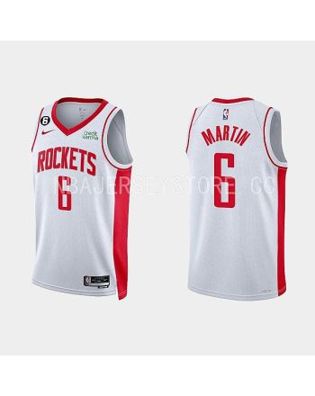 Houston Rockets Kenyon Martin Jr. 6 2022-23 Association Edition White Men Jersey Swingman