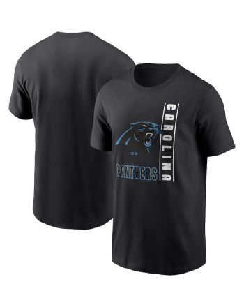 Carolina Panthers Lockup Essential T-Shirt - Black