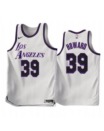 2022-23 Los Angeles Lakers Dwight Howard 39 White City Edition Jersey - Men Jersey