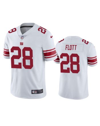 New York Giants Cordale Flott 28 White Vapor Limited Jersey