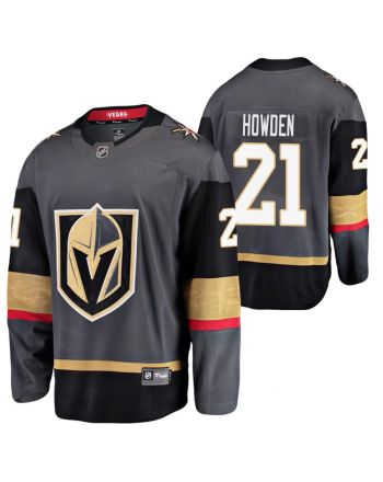 Men Vegas Golden Knights Brett Howden 21 2023 Jersey Black Home Jersey