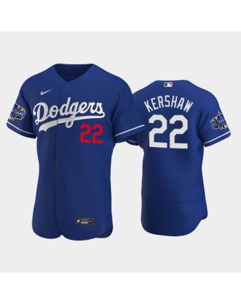 Los Angeles Dodgers Clayton Kershaw 22 Alternate Royal 2022-23 All-Star Game Jersey