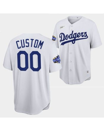 Los Angeles Dodgers Custom White Jersey 00 2022-23 All-Star Uniform