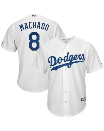 Manny Machado Los Angeles Dodgers Big And Tall Cool Base Player Jersey - White