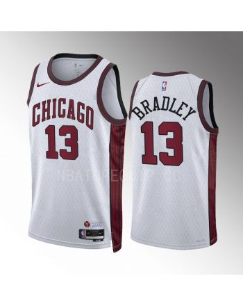 Chicago Bulls Tony Bradley 13 2022-23 City Edition White Jersey Swingman