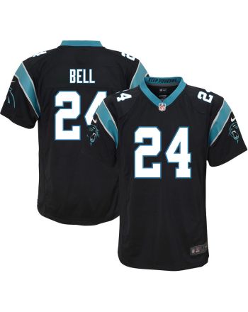 Vonn Bell 24 Carolina Panthers Youth Game Jersey - Black