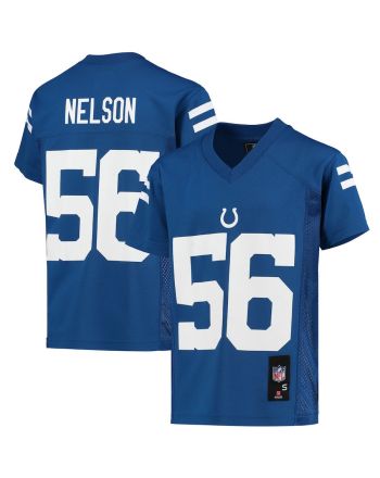 Quenton Nelson 56 Indianapolis Colts YOUTH Jersey - Royal