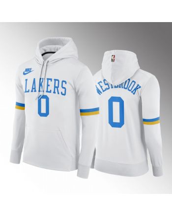 Russell Westbrook Los Angeles Lakers 2022-23 MPLS Classic Hoodie White Pullover