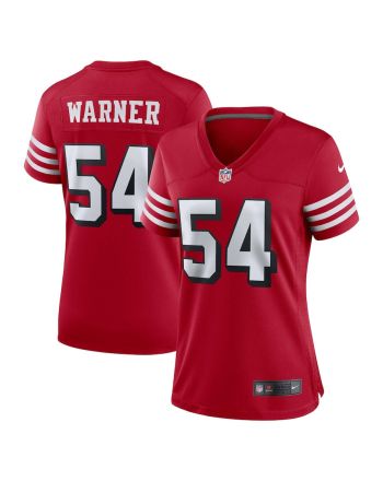 Fred Warner San Francisco 49ers Women's Alternate Game Jersey - Scarlet