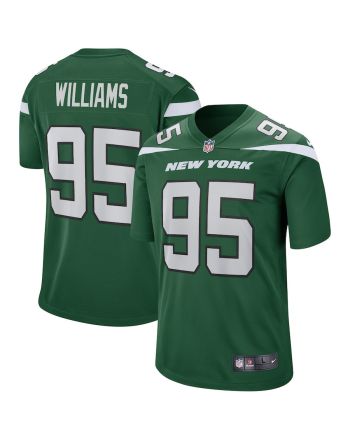 Quinnen Williams 95 New York Jets Men Game Jersey - Gotham Green