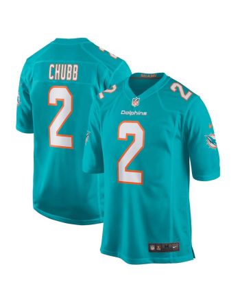 Bradley Chubb 2 Miami Dolphins Game Player Jersey - Aqua