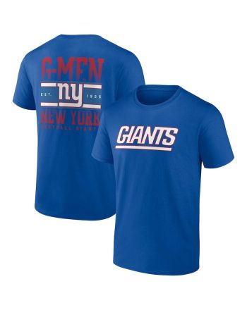 New York Giants Home Field Advantage T-Shirt - Royal