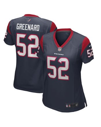 Jonathan Greenard 52 Houston Texans Women's Game Jersey - Navy