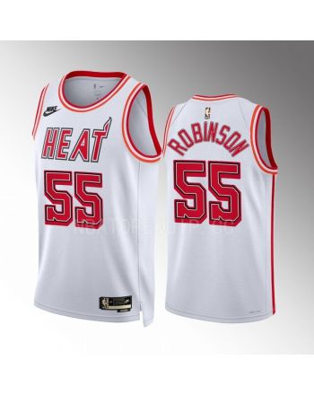 Miami Heat Duncan Robinson 55 2022-23 Classic Edition White Men Jersey Swingman