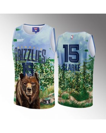 Brandon Clarke 15 Memphis Grizzlies NBA & KidSuper Studios Unisex Hometown Jersey