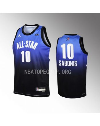 Domantas Sabonis 10 Sacramento Kings 2023 NBA All-Star Men Jersey - Orange