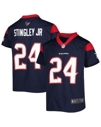 Derek Stingley Jr. Houston Texans Youth Game Jersey - Navy