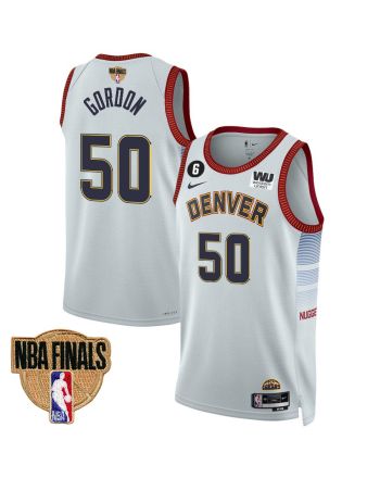 Aaron Gordon 50 Denver Nuggets Final Champions 2023 Swingman YOUTH Jersey - White