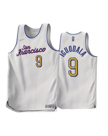 Andre Iguodala 2022-23 Golden State Warriors White 9 Earned Edition Jersey