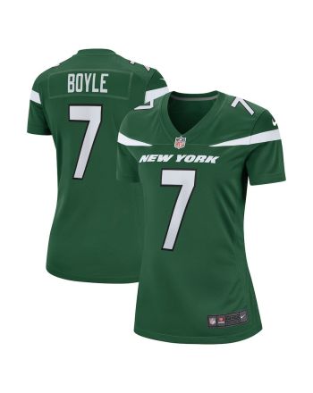 Tim Boyle New York Jets Women's Player Game Jersey - Gotham Green