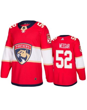 Florida Panthers MacKenzie Weegar 52 Home Red Jersey Jersey