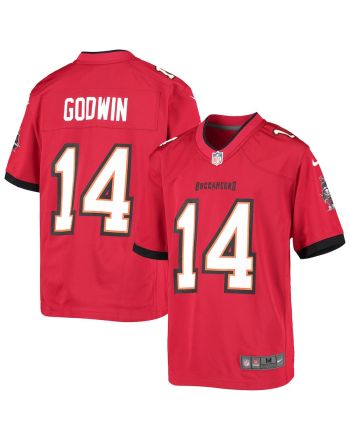 Chris Godwin 14 Tampa Bay Buccaneers Youth Team Game Jersey - Red