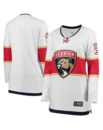 Women's White Florida Panthers Away Breakaway Jersey Jersey