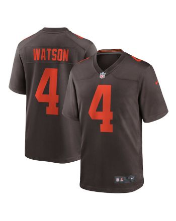 Deshaun Watson 4 Cleveland Browns Men's Alternate Game Jersey - Brown