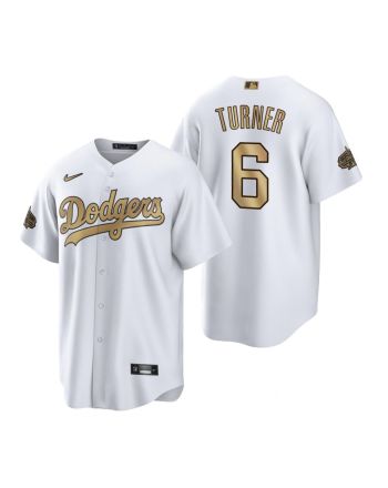 Los Angeles Dodgers Trea Turner White 2022-23 All-Star Game Jersey