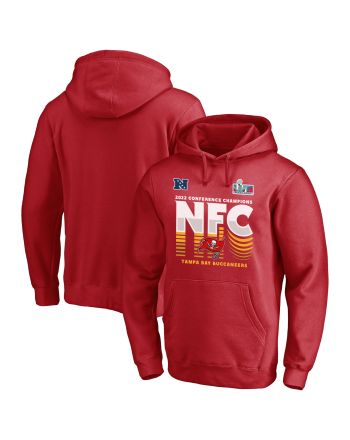 Tampa Bay Buccaneers NFC Conference Champions Red Pullover Hoodie