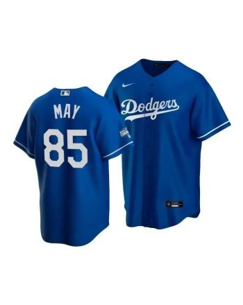 Men's Los Angeles Dodgers Dustin May 85 2020 World Series Champions Royal Alternate Jersey