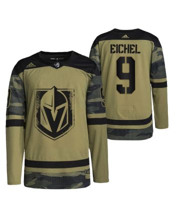 Men Jack Eichel Golden Knights 9 Camo Jersey 2021-22 Military Appreciation Jersey