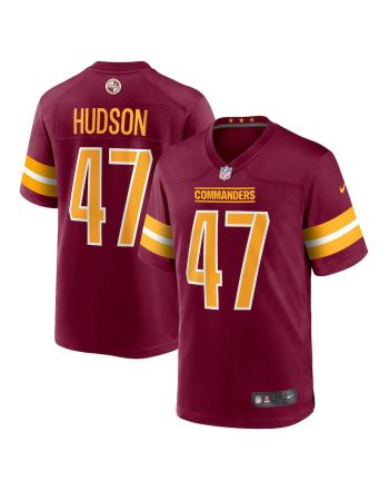 Khaleke Hudson 47 Washington Commanders Men Game Jersey - Burgundy