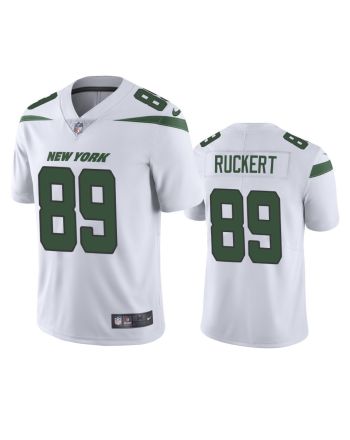 New York Jets Jeremy Ruckert 89 White Vapor Limited Jersey