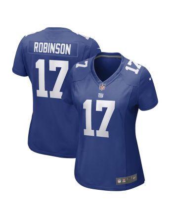 Wan'Dale Robinson New York Giants Women's Game Player Jersey - Royal