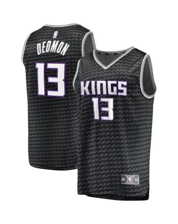 Dewayne Dedmon Sacramento Kings Fast Break Player Jersey Black - Statement Edition