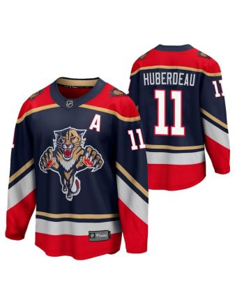 Florida Panthers 11 Jonathan Huberdeau 2023 Reverse Retro Blue Special Edition Jersey Jersey