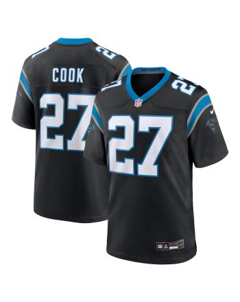 Alex Cook 27 Carolina Panthers Game Men Jersey - Black