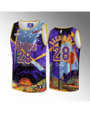 Rui Hachimura 28 Los Angeles Lakers NBA & KidSuper Studios Unisex Hometown Jersey