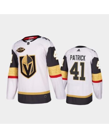 Golden Knights Nolan Patrick 2022 All-star Away White Jersey, Men Jersey