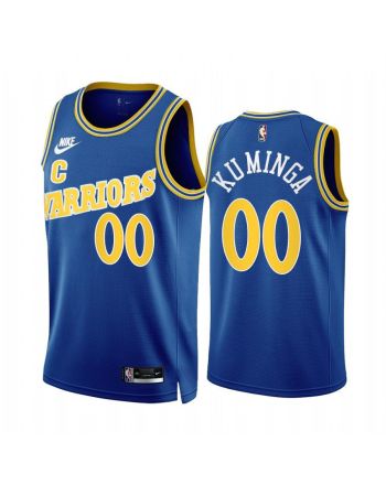 Jonathan Kuminga 2022-23 Golden State Warriors Royal 00 Classic Edition Jersey - Men Jersey