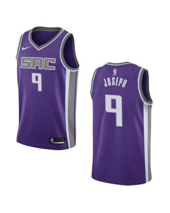 Men's Sacramento Kings 9 Cory Joseph Icon Swingman Jersey - Purple