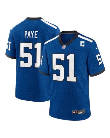 Kwity Paye 51 Indianapolis Colts Indiana Nights Alternate Game Men Jersey - Royal