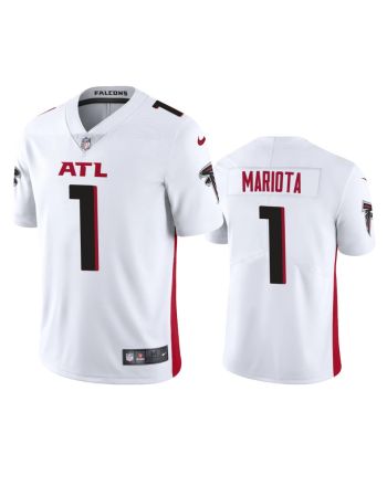 Marcus Mariota 1 Atlanta Falcons White Vapor Limited Jersey