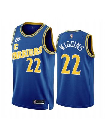 Andrew Wiggins 2022-23 Golden State Warriors Royal 22 Classic Edition Jersey - Men Jersey