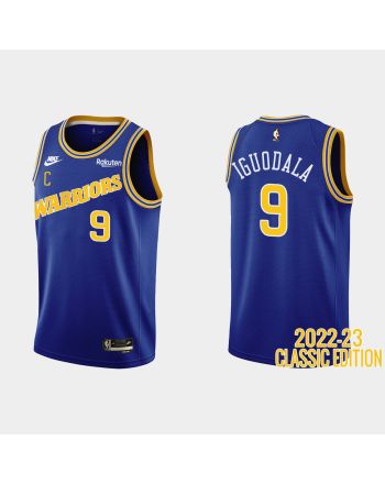 Golden State Warriors Andre Iguodala 9 2022-23 Classic Edition Royal Men Jersey